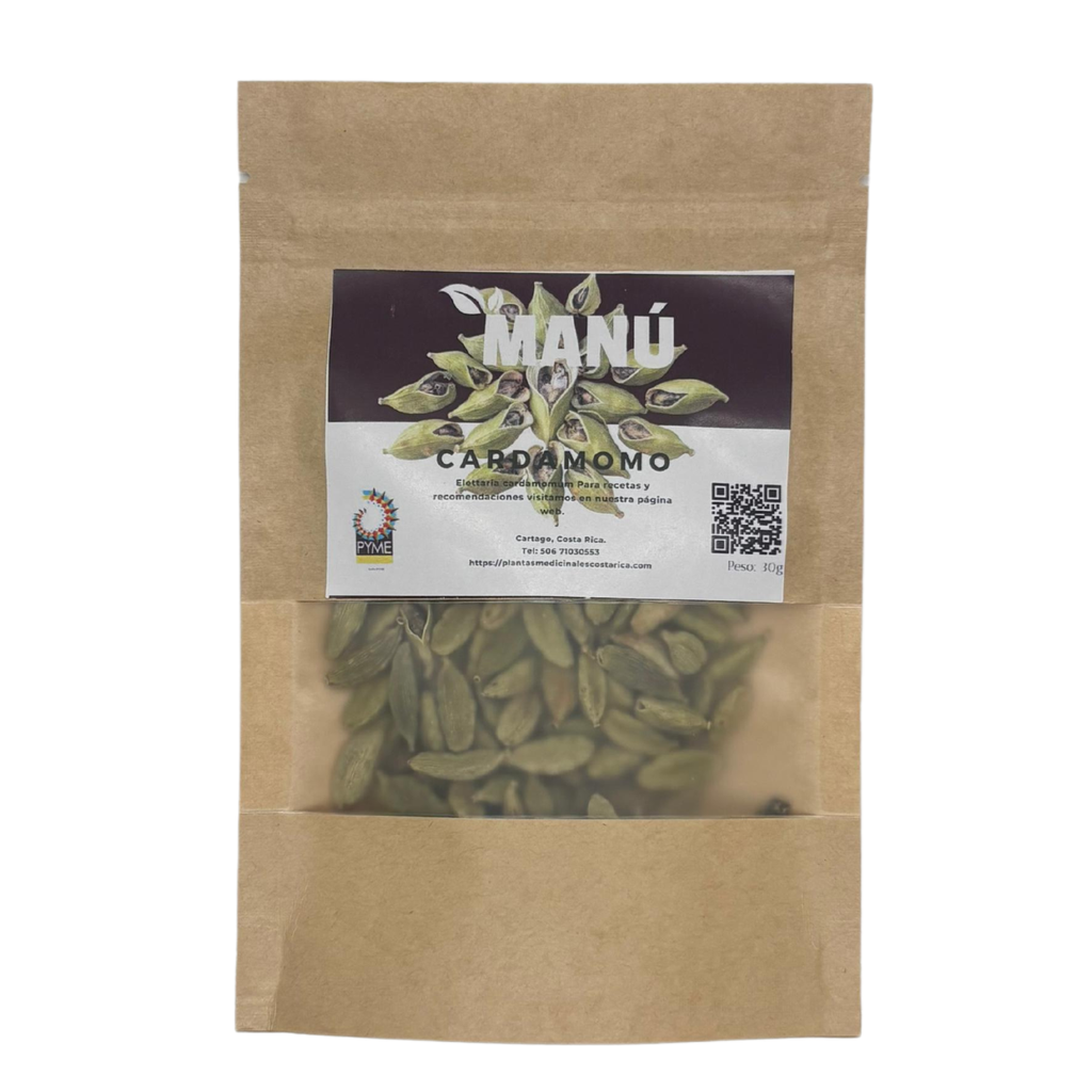 Cardamomo con cascara paquete