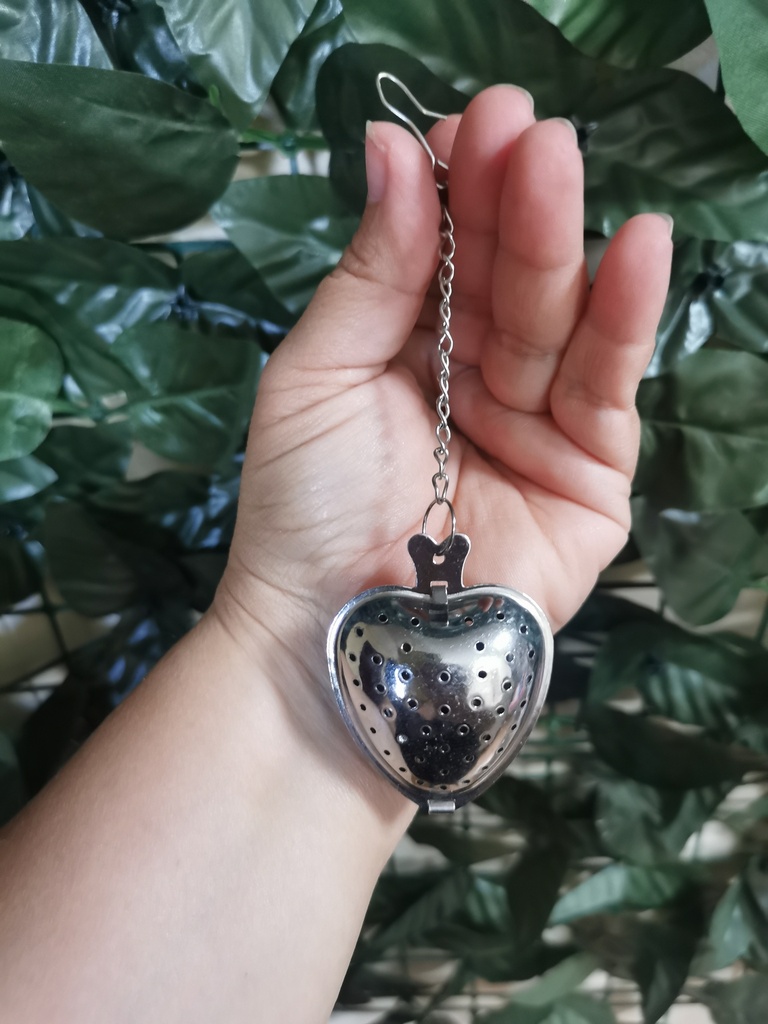Infusor corazón cadena